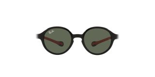 Óculos de sol Ray Ban Junior 0RJ9075S Preto Redonda - 2