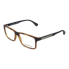 Óculos graduados Emporio Armani 0EA3038 Castanho Retangular - 1