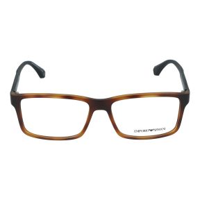 Óculos graduados Emporio Armani 0EA3038 Castanho Retangular - 2