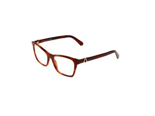 Óculos Moncler ML5168 Castanho Retangular - 1