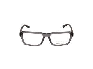 Óculos graduados Emporio Armani 0EA3206 Cinzento Retangular - 2