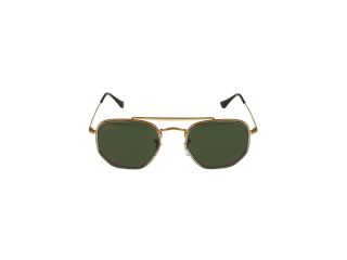 Óculos de sol Ray Ban 0RB3648M THE MARSHAL II Dourados Quadrada - 2