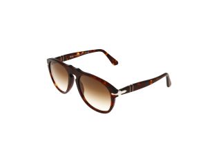 Óculos de sol Persol 0PO0649 Castanho Aviador - 1