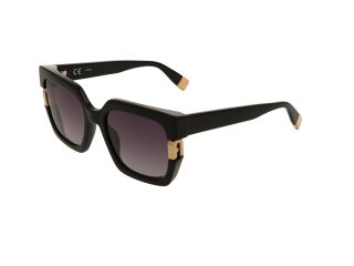 Óculos de sol Furla SFU624 Preto Quadrada - 1