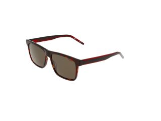 Óculos de sol Hugo HG1242/S Castanho Retangular - 1