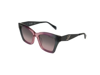 Óculos de sol Blumarine SBM829 Rosa/Vermelho-Púrpura Borboleta - 1