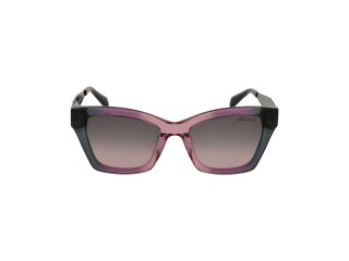 Óculos de sol Blumarine SBM829 Rosa/Vermelho-Púrpura Borboleta - 2