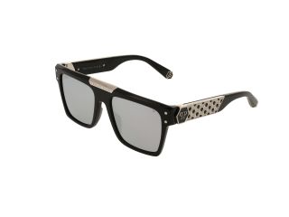 Óculos de sol PHILIPP_PLEIN SPP080 Preto Quadrada - 1