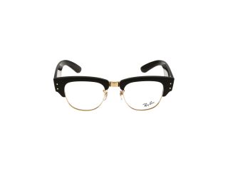 Óculos graduados Ray Ban 0RX0316V Preto Quadrada - 2