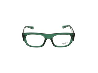 Óculos graduados Ray Ban 0RX7218 Verde Retangular - 2