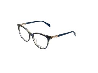 Óculos graduados Blumarine VBM825S Azul Redonda - 1