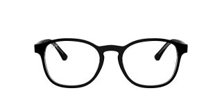 Óculos graduados Ray Ban 0RX5417 Preto Redonda - 1