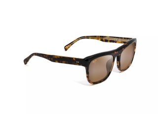 Óculos de sol Maui Jim H872 S-TURNS Verde Retangular