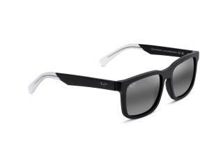 Óculos de sol Maui Jim 862 STONE SHACK Preto Retangular