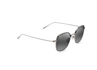 Óculos de sol Maui Jim 874 MOON DOGGY Prateados Redonda