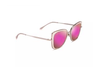 Óculos de sol Maui Jim P843 VIOLET LAKE Rosa/Vermelho-Púrpura Borboleta