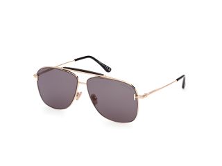 Óculos de sol Tom Ford FT1017 JADEN Dourados Aviador - 1