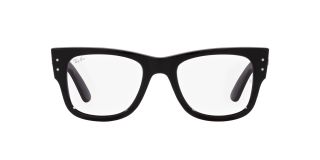Óculos graduados Ray Ban 0RX0840V Preto Quadrada - 2