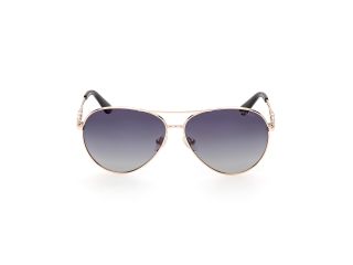 Óculos de sol Guess GU7885-H Dourados Aviador - 2