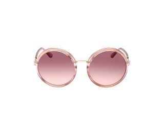 Óculos de sol Guess GU7887 Rosa/Vermelho-Púrpura Redonda - 2
