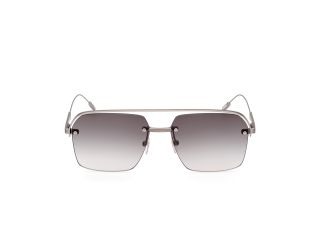Óculos de sol Ermenegildo Zegna EZ0213 Cinzento Aviador - 2