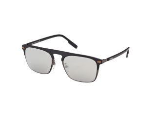 Óculos de sol Ermenegildo Zegna EZ0216-H Preto Borboleta - 1