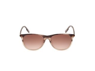 Óculos de sol Ermenegildo Zegna EZ0217 Castanho Quadrada - 2