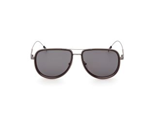 Óculos de sol Ermenegildo Zegna EZ0218 Cinzento Aviador - 2