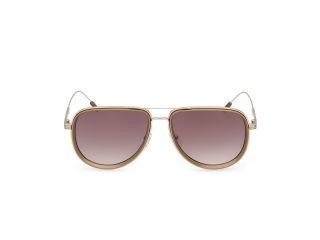 Óculos de sol Ermenegildo Zegna EZ0218 Dourados Aviador - 2