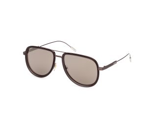 Óculos de sol Ermenegildo Zegna EZ0218 Dourados Aviador - 1