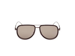 Óculos de sol Ermenegildo Zegna EZ0218 Dourados Aviador - 2