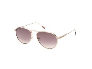 Óculos de sol Ermenegildo Zegna EZ0220 Dourados Aviador - 1