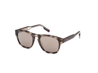 Óculos de sol Ermenegildo Zegna EZ0221 Cinzento Redonda - 1