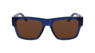 Óculos de sol Calvin Klein Jeans CKJ23605S Azul Quadrada - 2