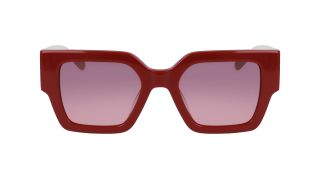 Óculos de sol Calvin Klein Jeans CKJ22638S Rosa/Vermelho-Púrpura Quadrada - 2