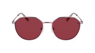 Óculos de sol Calvin Klein Jeans CKJ23201S Rosa/Vermelho-Púrpura Redonda - 2