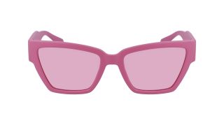 Óculos de sol Calvin Klein Jeans CKJ23624S Rosa/Vermelho-Púrpura Borboleta - 2