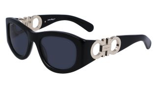 Óculos de sol SALVATORE FERRAGAMO SF1082S Preto Ovalada - 1