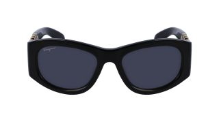 Óculos de sol SALVATORE FERRAGAMO SF1082S Preto Ovalada - 2