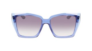 Óculos de sol Karl Lagerfeld KL6072S Azul Quadrada - 2
