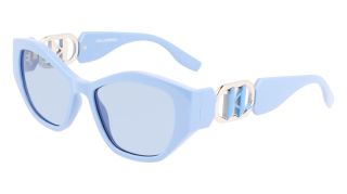 Óculos de sol Karl Lagerfeld KL6086S Azul Quadrada - 1