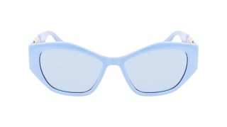 Óculos de sol Karl Lagerfeld KL6086S Azul Quadrada - 2