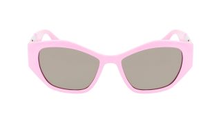 Óculos de sol Karl Lagerfeld KL6086S Rosa/Vermelho-Púrpura Quadrada - 2