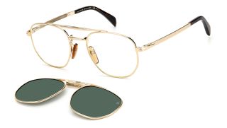 Óculos de sol David Beckham DB 1082/G/CS Dourados Quadrada - 1