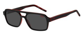 Óculos de sol Hugo HG 1241/S Preto Retangular - 1
