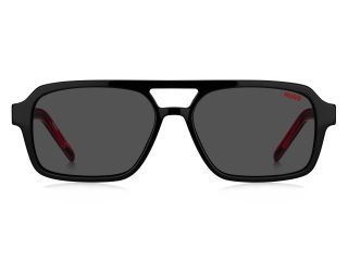 Óculos de sol Hugo HG 1241/S Preto Retangular - 2