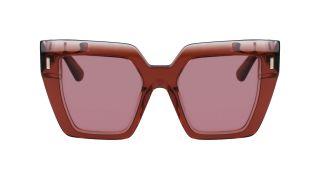 Óculos de sol Calvin Klein CK23502S Rosa/Vermelho-Púrpura Quadrada - 2