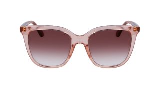 Óculos de sol Calvin Klein CK23506S Rosa/Vermelho-Púrpura Quadrada - 2