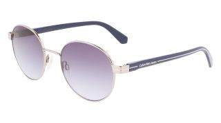 Óculos de sol Calvin Klein Jeans CKJ22203S Prateados Redonda - 1