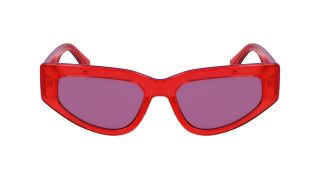 Óculos de sol Calvin Klein Jeans CKJ23603S Vermelho Borboleta - 2